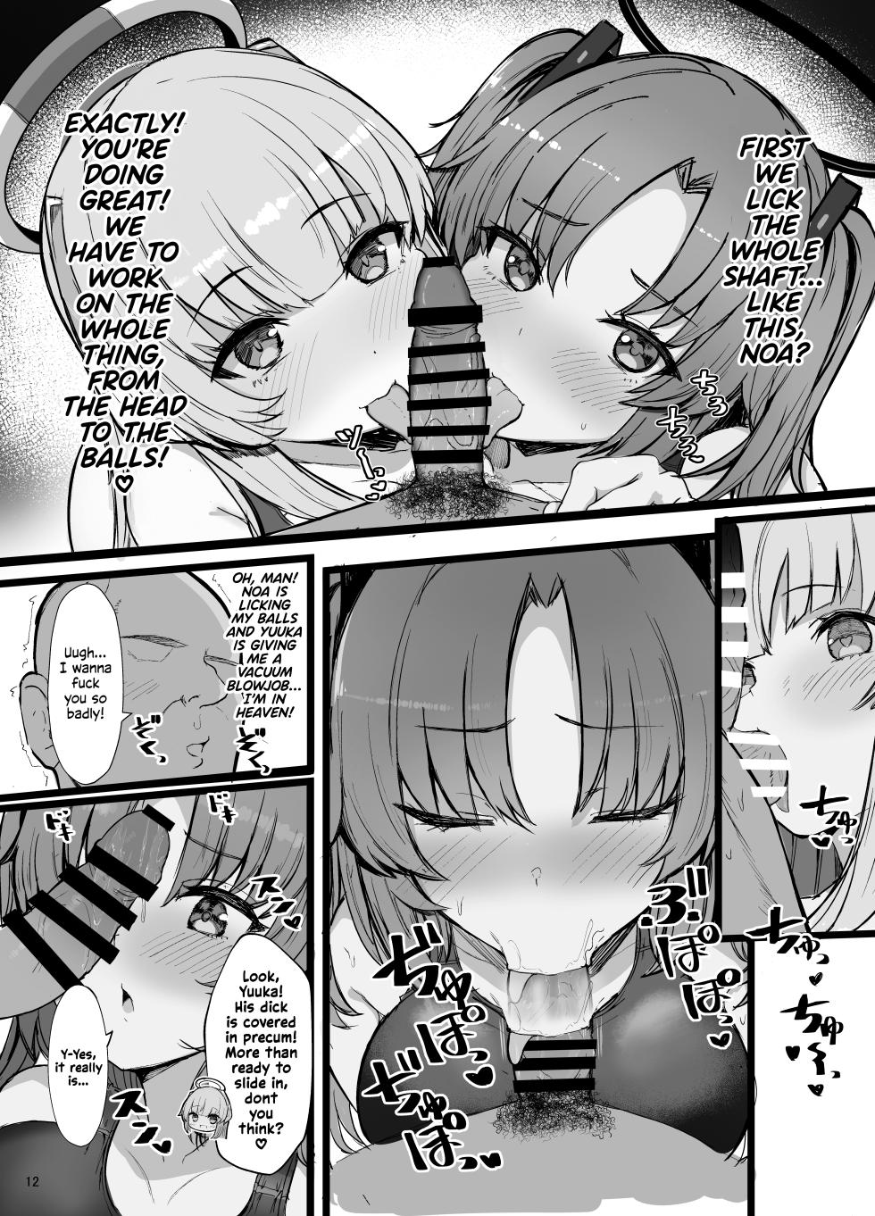 [Vivido (Kumasaku Tamizou)] Seminar no Dosukebe Pakopako Natsuyasumi! | Seminar's Sex-filled Summer Break (Blue Archive) [English] [Shiromaru] [Digital] - Page 11