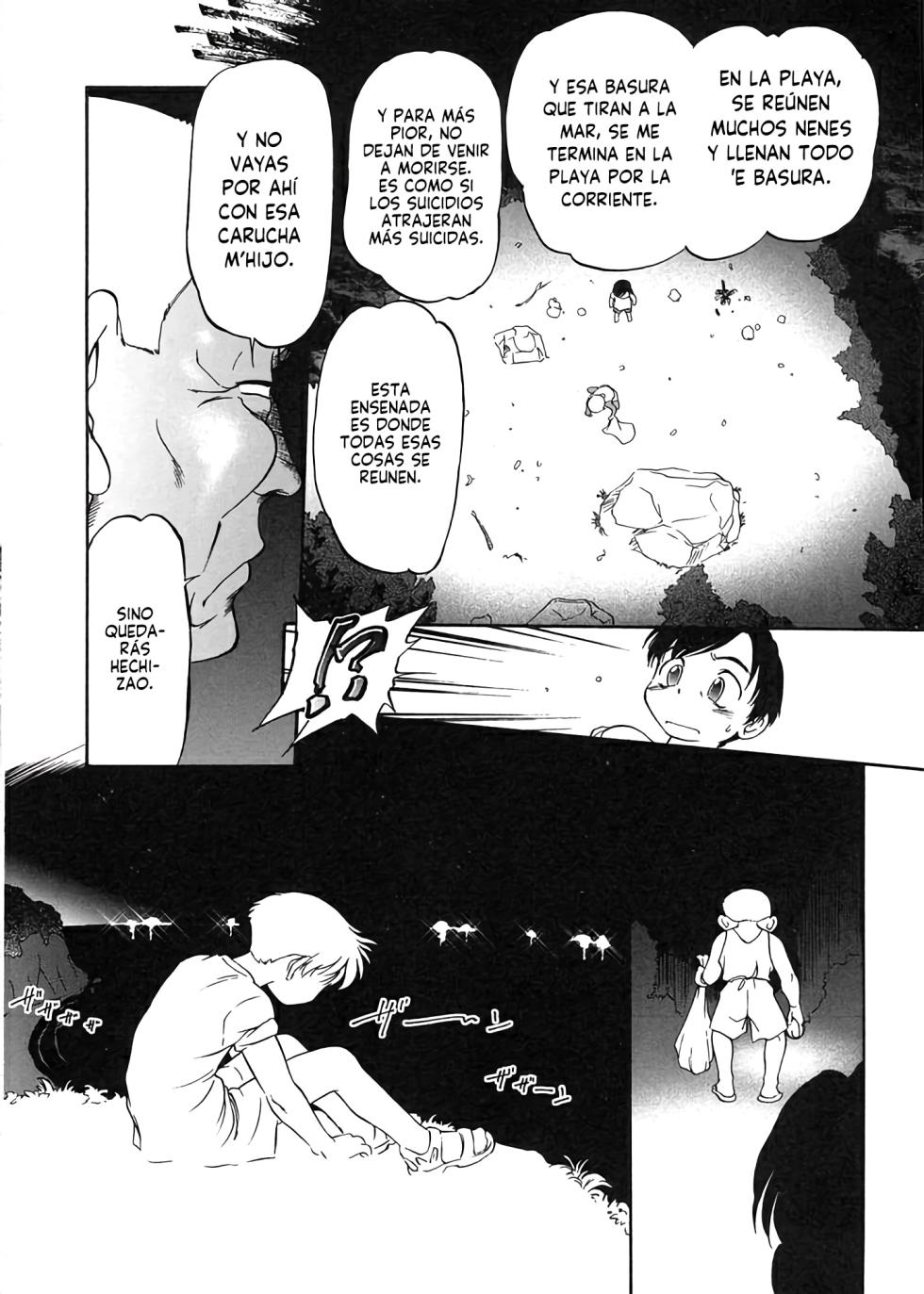 [Maka Fushigi] Natsu no wasuremono | El objeto olvidado de verano (Kono Manmaru ga Sugoi!) [Spanish] - Page 12