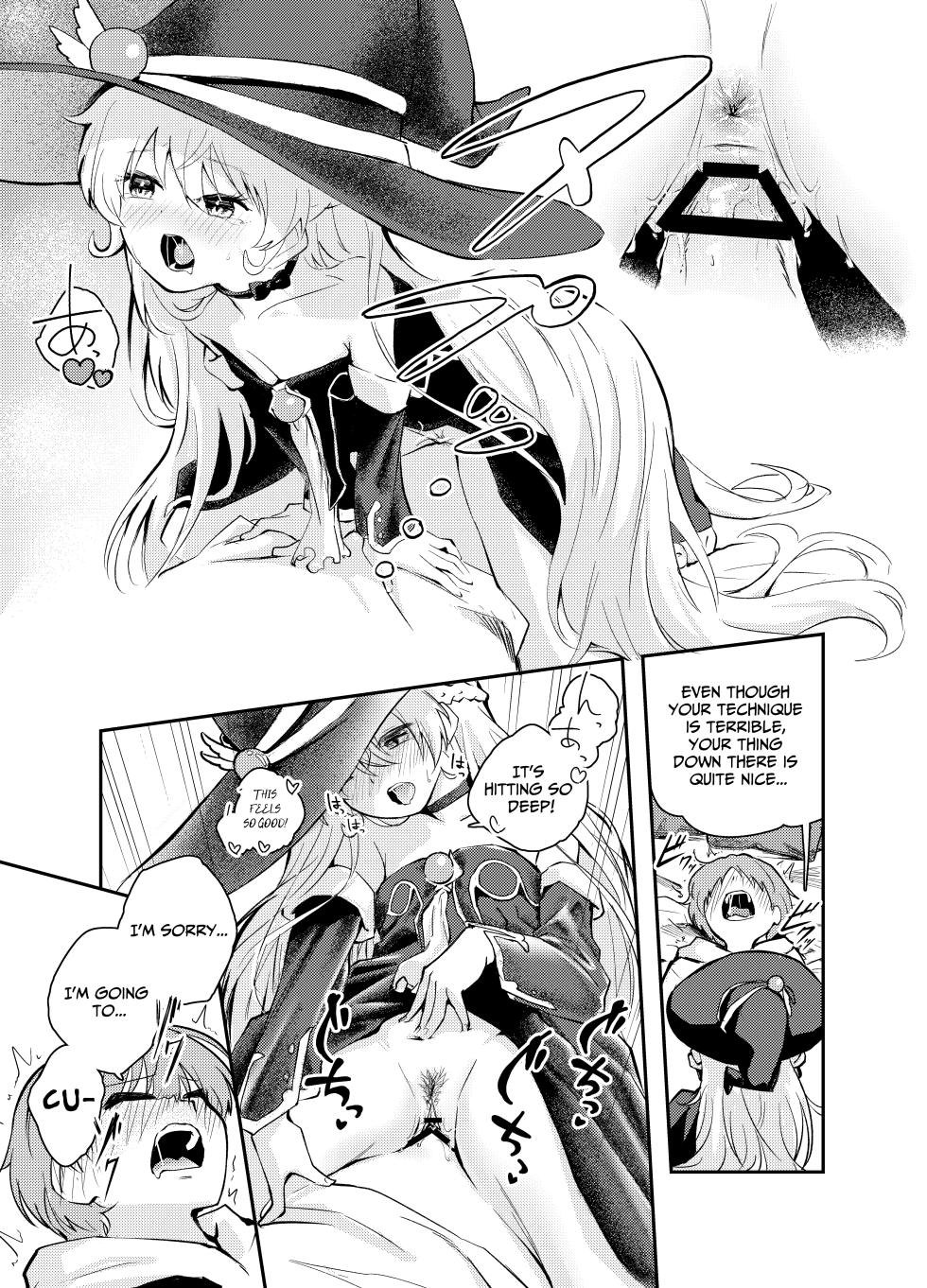 [Hatsuyasumi] Wagamama Majo to Shasei Kinshi Seikatsu | Ejaculation Prohibition Life With A Selfish Witch [English] [Benri] - Page 8