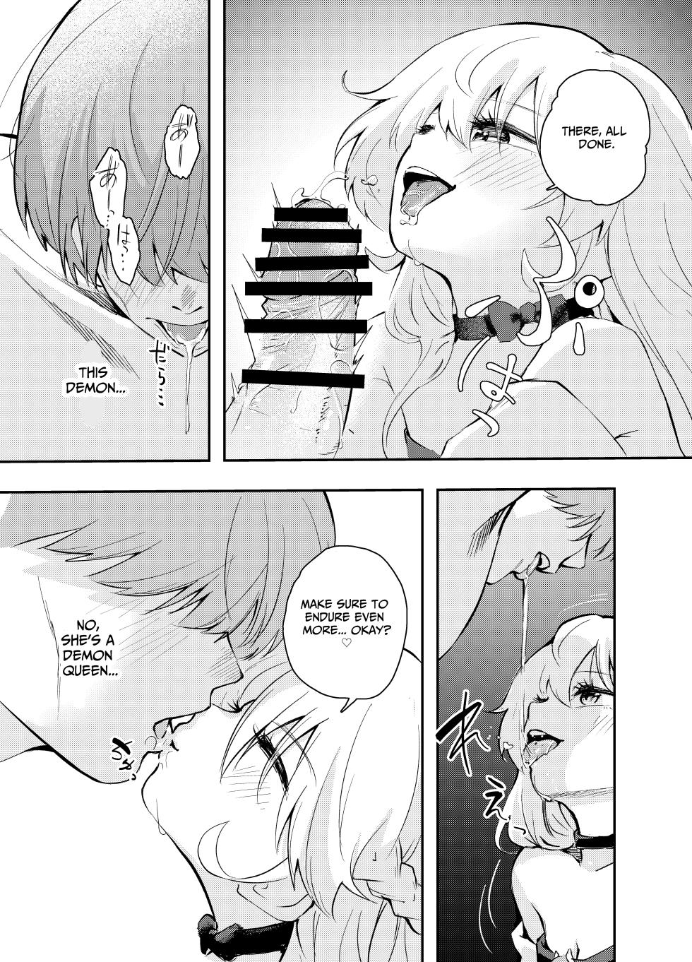 [Hatsuyasumi] Wagamama Majo to Shasei Kinshi Seikatsu | Ejaculation Prohibition Life With A Selfish Witch [English] [Benri] - Page 20