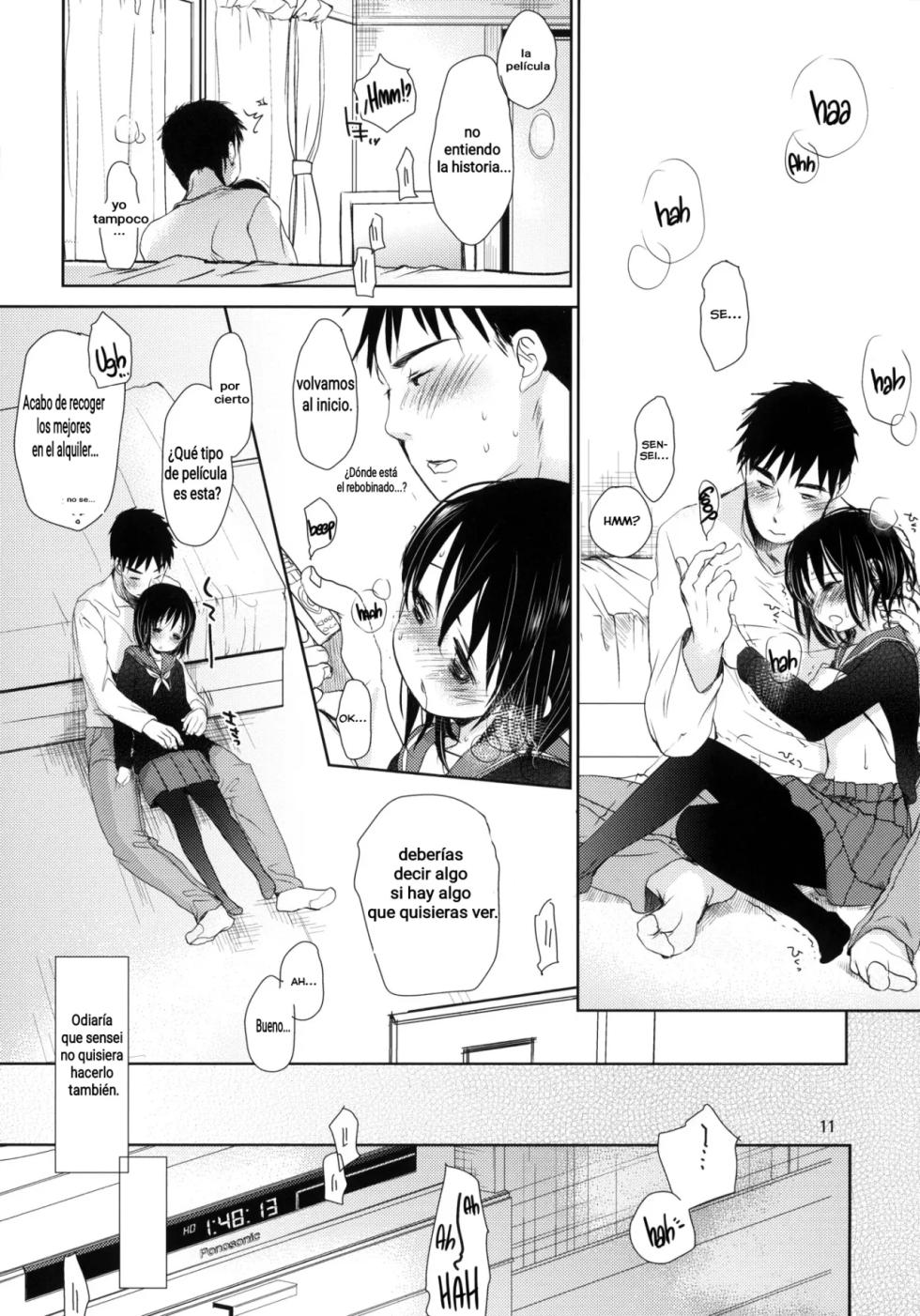 (C84) [Okadatei (Okada Kou)] Bukiyou na Futari | An Awkward Couple [Spanish] - Page 10