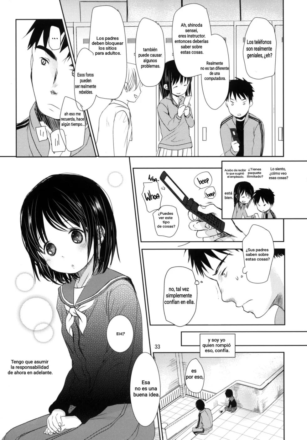 (C84) [Okadatei (Okada Kou)] Bukiyou na Futari | An Awkward Couple [Spanish] - Page 33