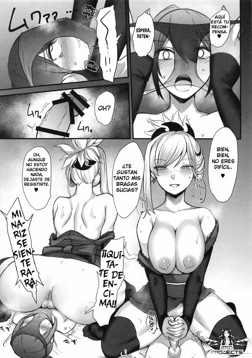 (C97) [Tesla pod (Elimiko)] Sakusei Kengou Musashi-chan (Fate/Grand Order) [Spanish] [Ero Projects] - Page 15
