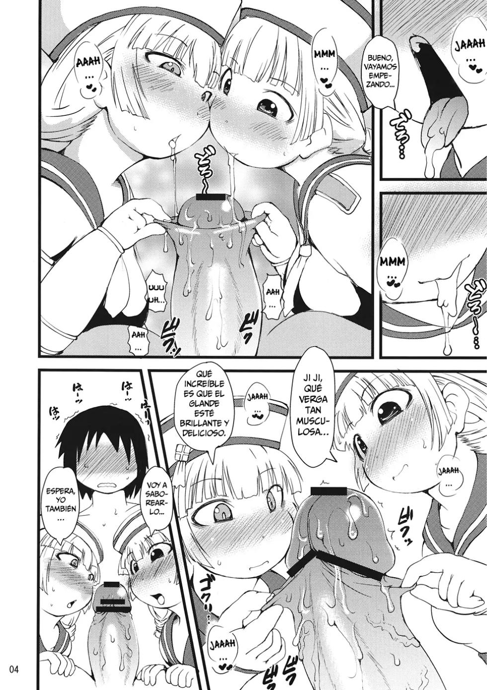 (C82) [Urakaryuu (Ibukichi)] Sougeki! Uketsukejyou (Monster Hunter) [Spanish] [El Brujo] - Page 3