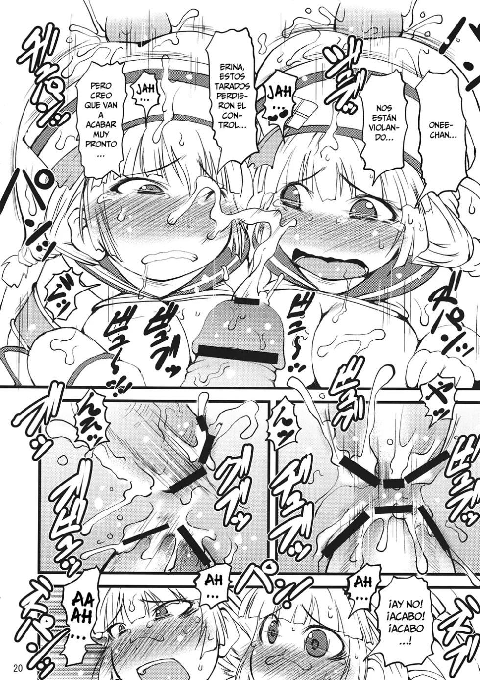 (C82) [Urakaryuu (Ibukichi)] Sougeki! Uketsukejyou (Monster Hunter) [Spanish] [El Brujo] - Page 19