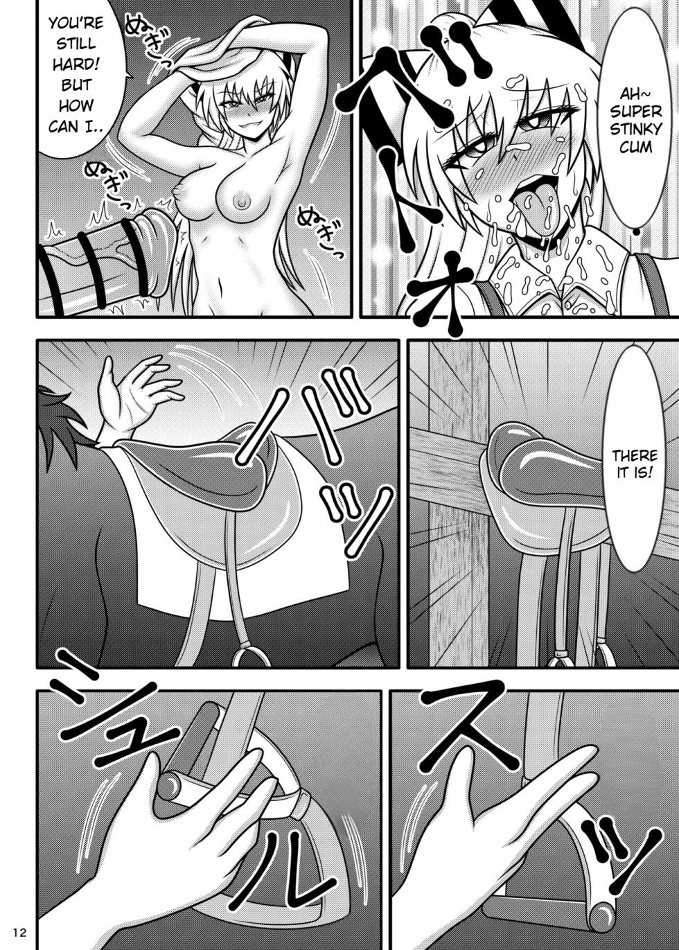 [Sudou Factory (Sudou)] Uma Chinpo Case Mokou | Horse Cock Sleeve Mokou  (Touhou Project) [English] [oneslashtwo] [Digital] - Page 10