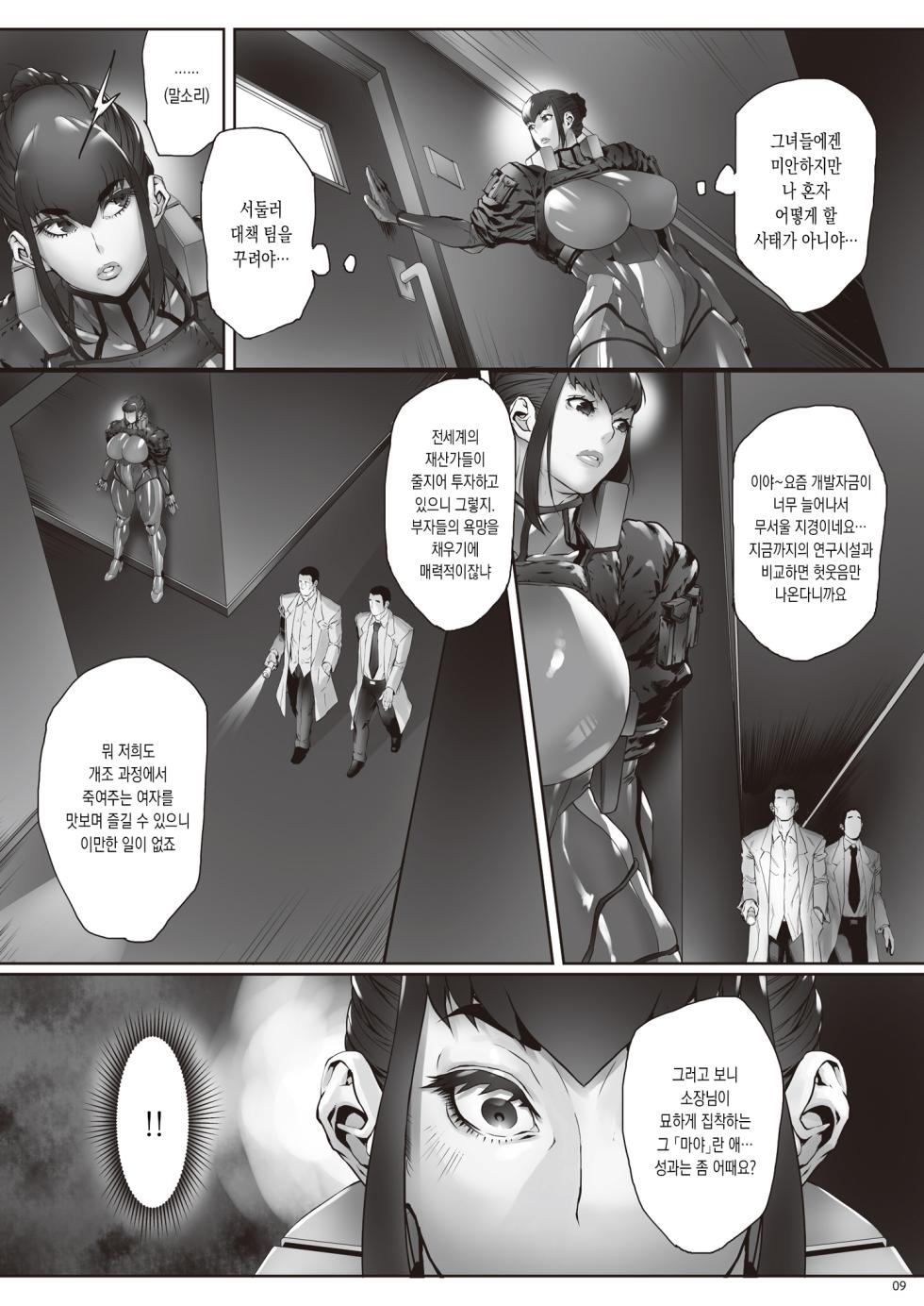 [Kocho Kocho Koukou (Bonten)] Nyuujoku no Ori ~Hitozuma Sousakan Atsuko~ | 젖 능욕의 감옥 ~유부녀수사관・아츠코~ [Korean] [Digital] - Page 10