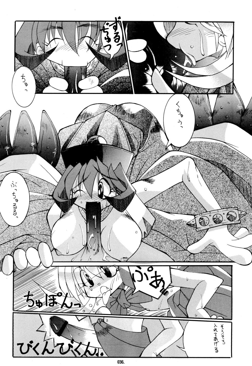 [Kansai Kemono Rengou (Various)] Kemonoke Tsuushin 3 (Darkstalkers) - Page 36