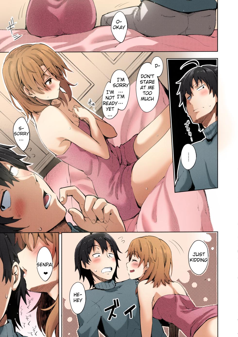 (C91) [Petapan (Akino Sora)] IROHA STORY 01 (Yahari Ore no Seishun Love Come wa Machigatteiru.) [English] [SeekingEyes] [Colorized] - Page 6