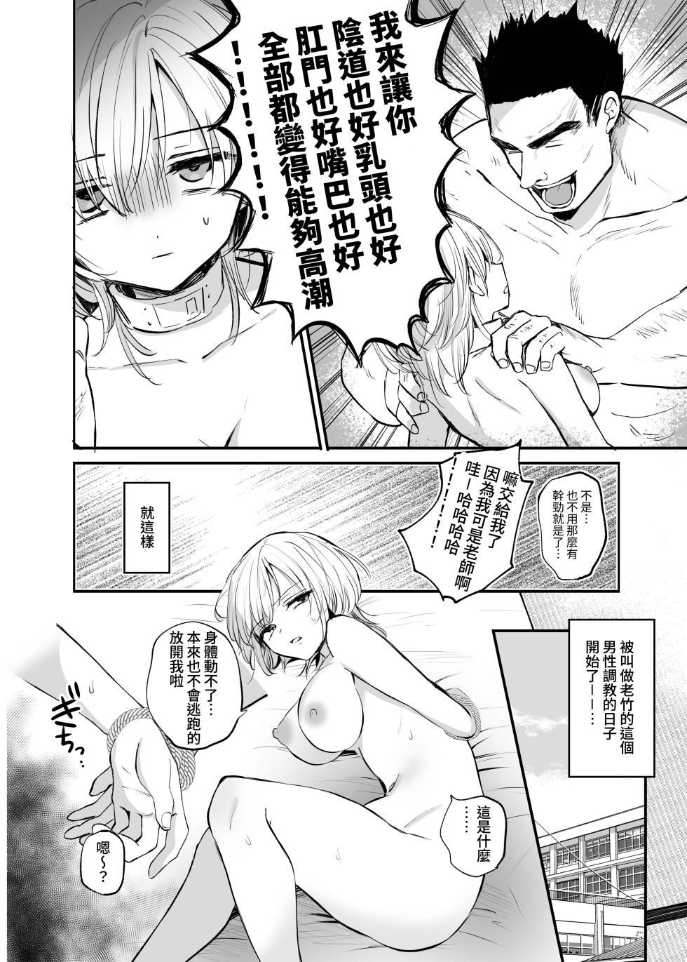 [Tetsukazuno Ao. (Emilio)] Cool-kei TS Musume ga Zetsurin Kyoushi ni Seikan Choukyou Sarete Mesuiki Maso Kaika Akume Shikkin Kairaku Ochi Ninshin suru Ohanashi [Chinese] [狀態極差] - Page 10