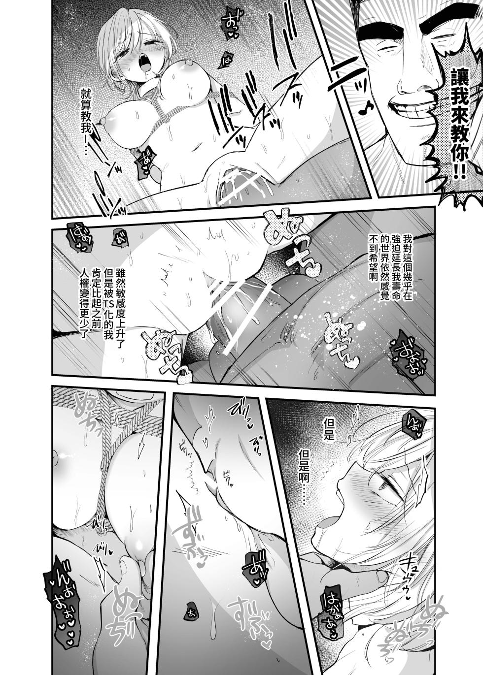 [Tetsukazuno Ao. (Emilio)] Cool-kei TS Musume ga Zetsurin Kyoushi ni Seikan Choukyou Sarete Mesuiki Maso Kaika Akume Shikkin Kairaku Ochi Ninshin suru Ohanashi [Chinese] [狀態極差] - Page 34