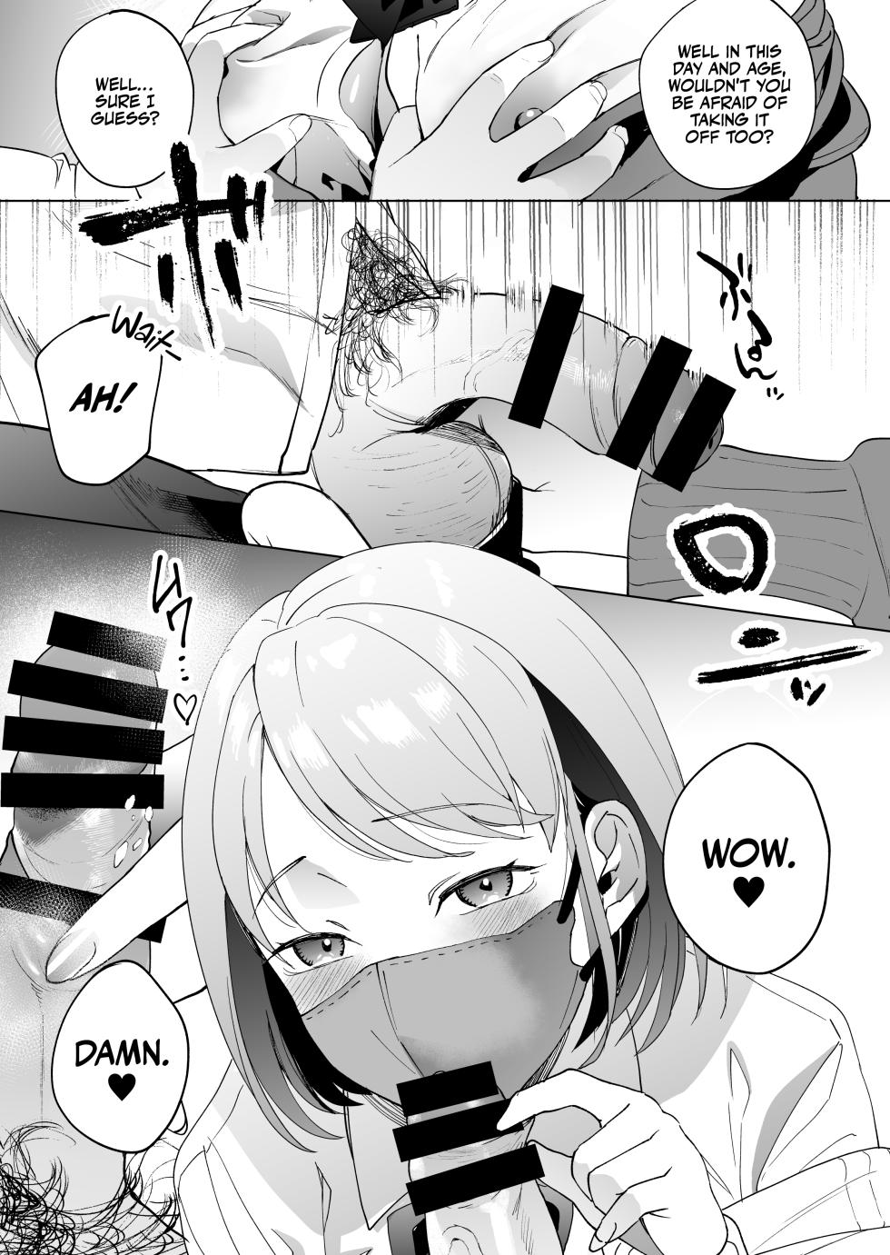 [Manmaya (Same Manma)] Jinsei Sayonara 5 byou-mae, Nazo-JK ni Kuwareru | Devoured by a Mysterious High School Girl 5 Seconds before I Bid My Life Farewell [English] [korafu] [Digital] - Page 8