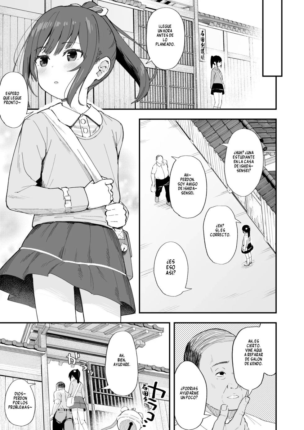 [Nexus Koubou (Arumamai Ayuka+)] Kendou ga Tsuyoi dake de wa Otona ni wa Kanaimasen | La Fuerza en Kendo por sí Sóla no es Rival para un Adulto [Spanish] [Flat is Justice!] - Page 11