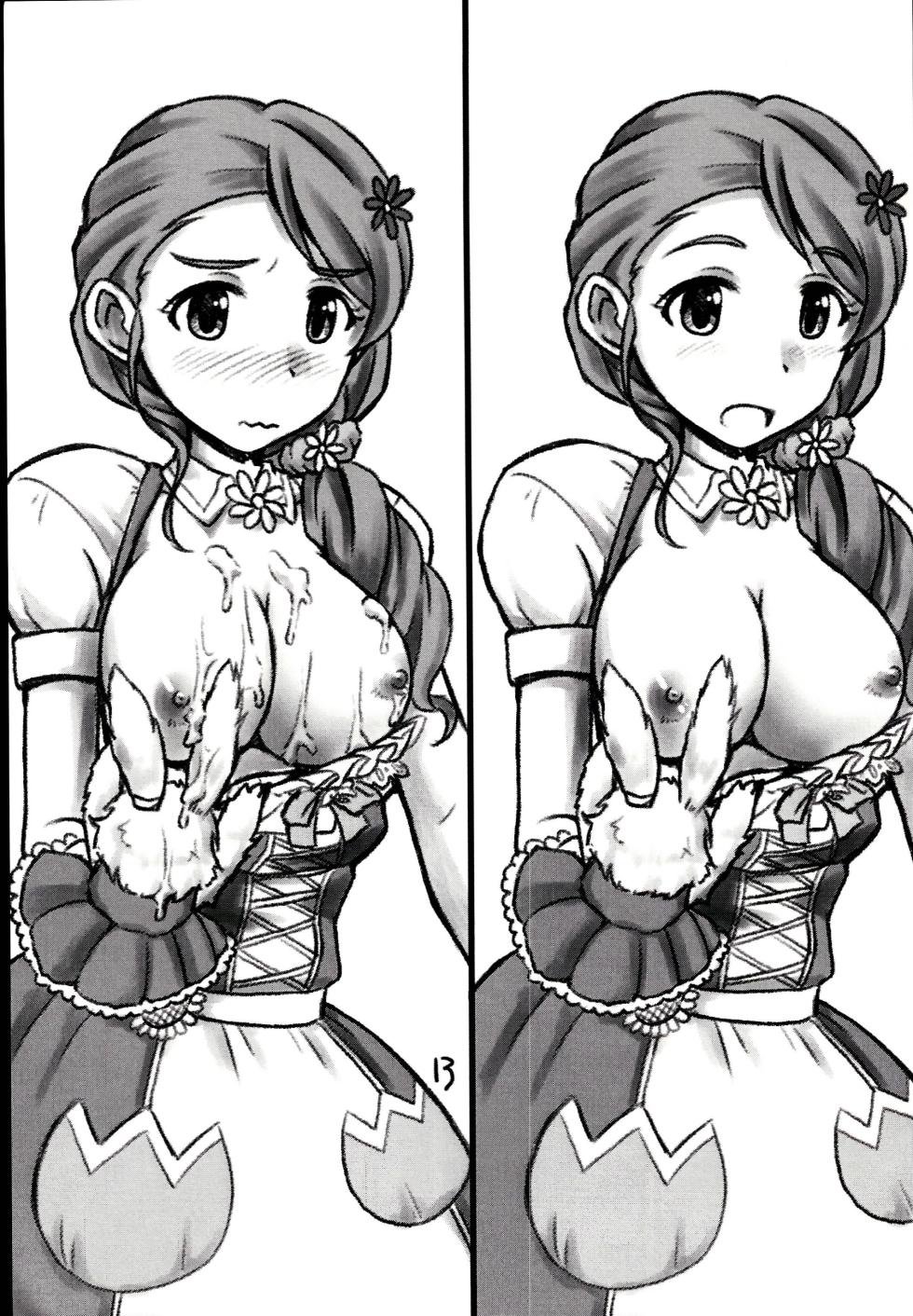 (Colorful M@ster Harmony) [Rairai Rakuraku (Kimoto Rai)] Stage Ishou no Mama de Iin de Oppai Misete Kudasai (THE IDOLM@STER CINDERELLA GIRLS) - Page 15