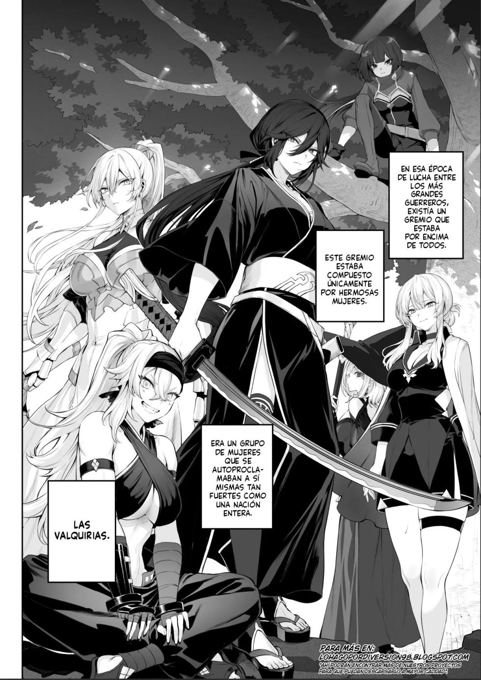 [Nekono Oyashiro (Mashu)] Ikusa Otome to Ikusa Goto! ~Onna Samurai Hen~ | ¡Valquirias Guerreras! ~Arco De La Samurái Tsubaki~ [Spanish] [Lo Hago por Diversión] [Digital] - Page 4