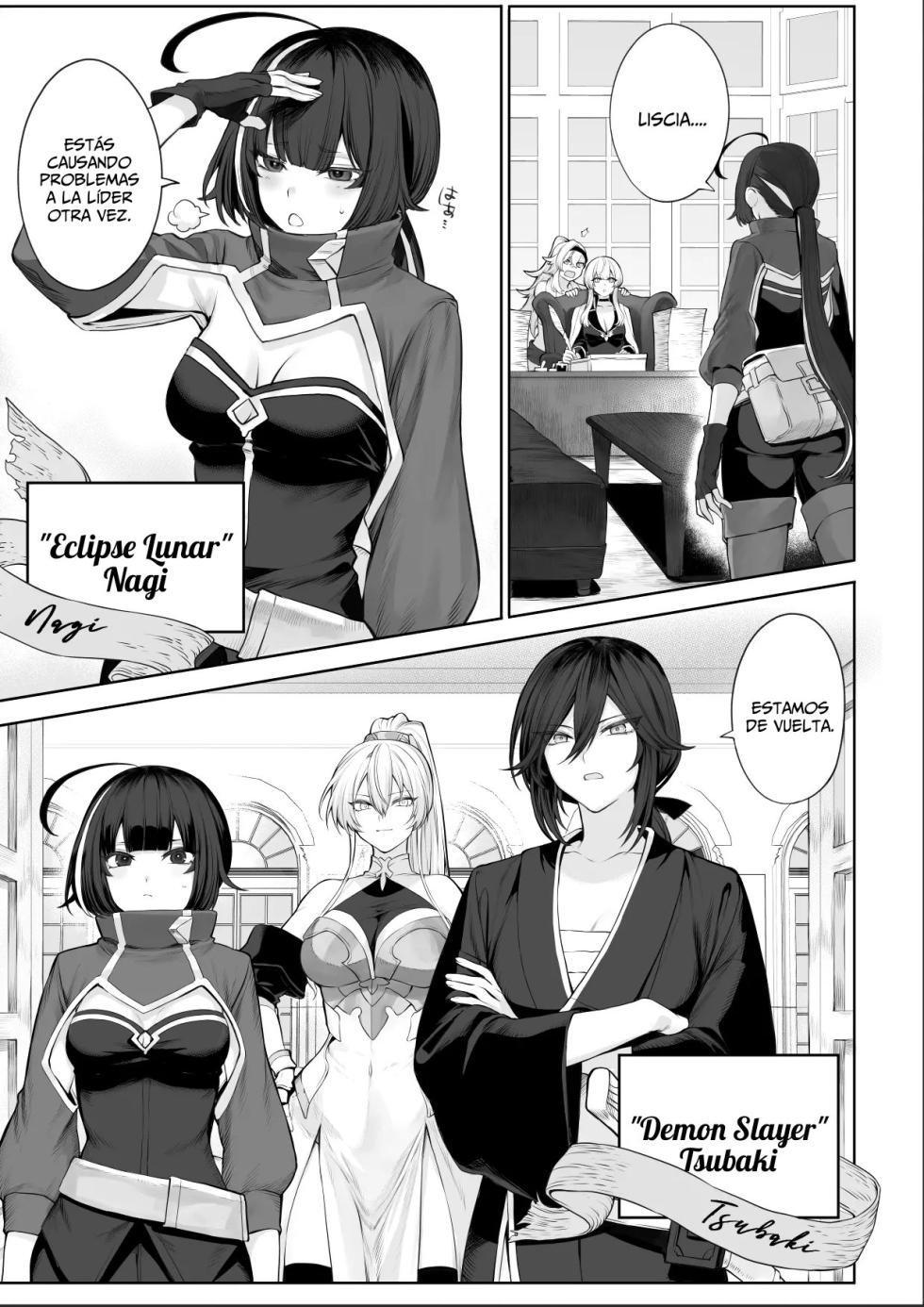 [Nekono Oyashiro (Mashu)] Ikusa Otome to Ikusa Goto! ~Onna Samurai Hen~ | ¡Valquirias Guerreras! ~Arco De La Samurái Tsubaki~ [Spanish] [Lo Hago por Diversión] [Digital] - Page 15