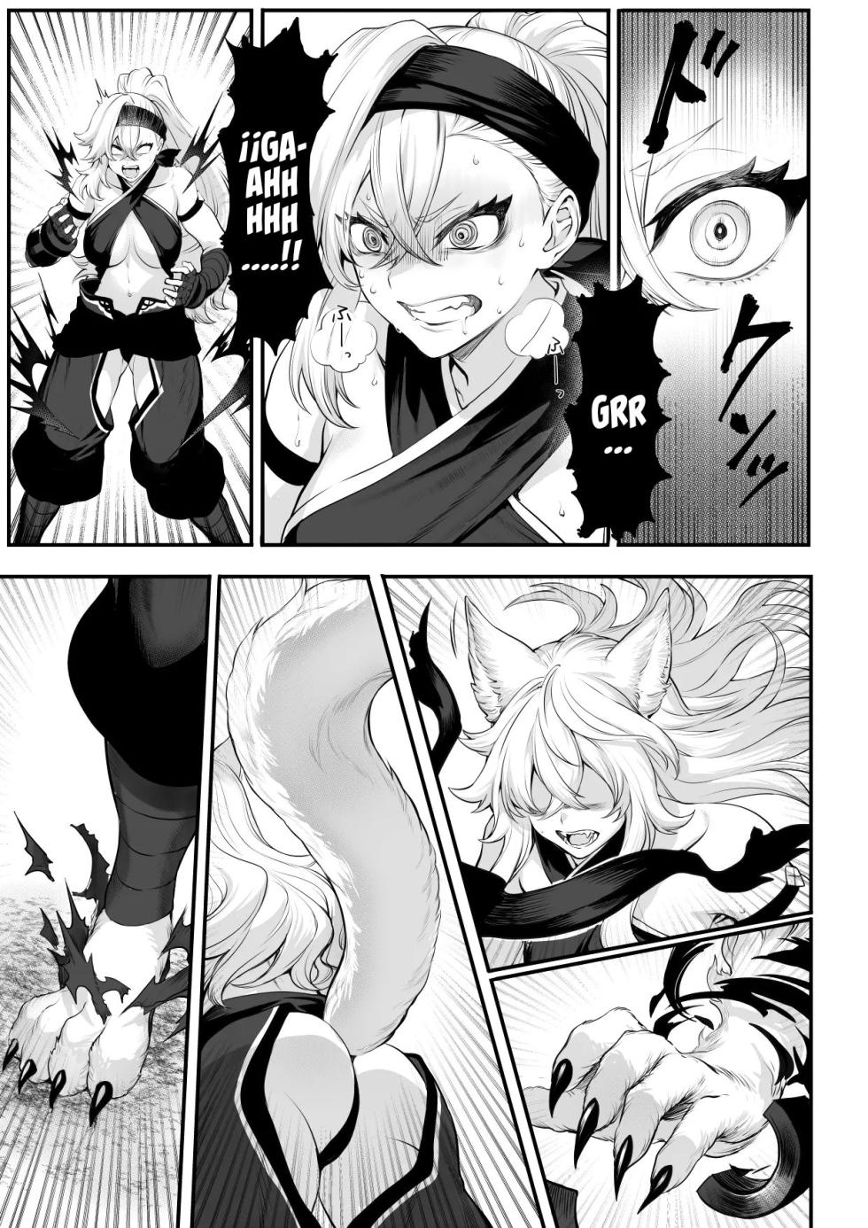 [Nekono Oyashiro (Mashu)] Ikusa Otome to Ikusa Goto! ~Onna Samurai Hen~ | ¡Valquirias Guerreras! ~Arco De La Samurái Tsubaki~ [Spanish] [Lo Hago por Diversión] [Digital] - Page 39