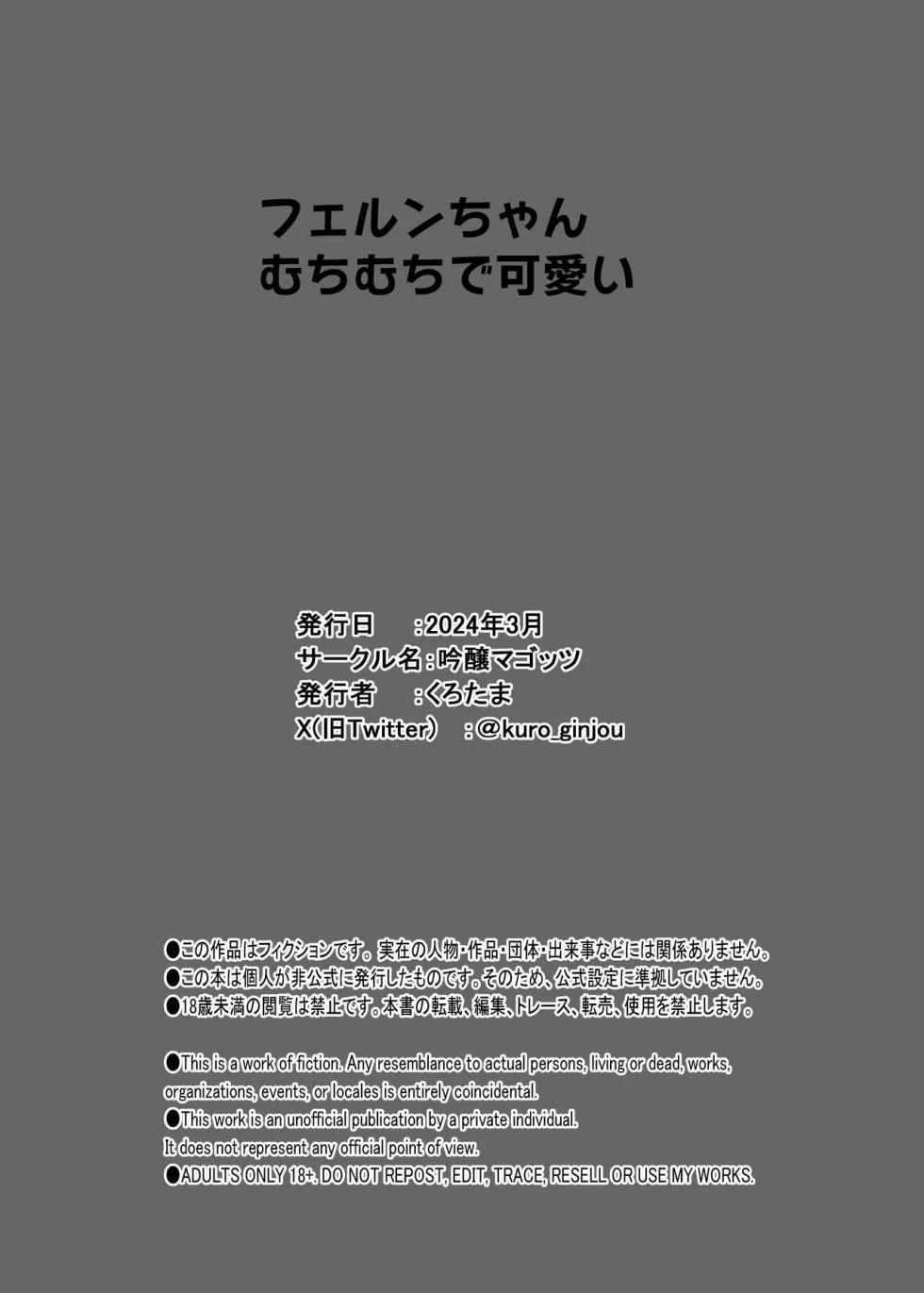 [Ginjou Maggots (Kurotama)] Kono Mahoutsukai Zettai ni Mesubuta Onaho Yome ni Suru | Definitivamente Convertiré a Esta Maga en Mi Esposa Cerda Onahole (Sousou no Frieren) [Spanish] - Page 26