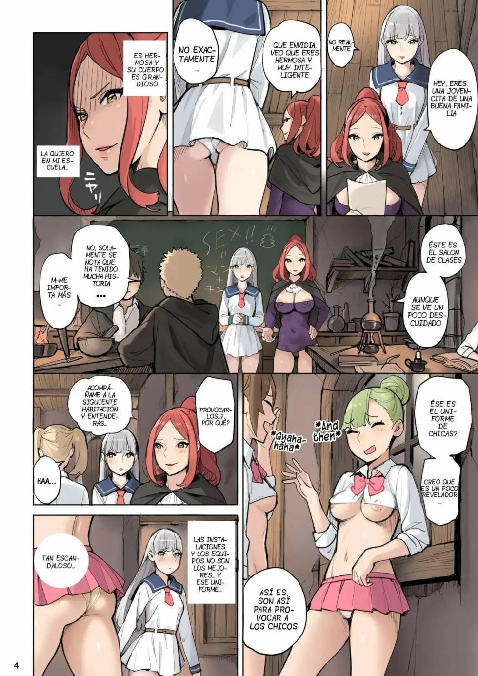 [Irotenya] Mahouyaku no Zairyou | The Ingredient for the Magic Potion [Spanish] [No me llames] - Page 4