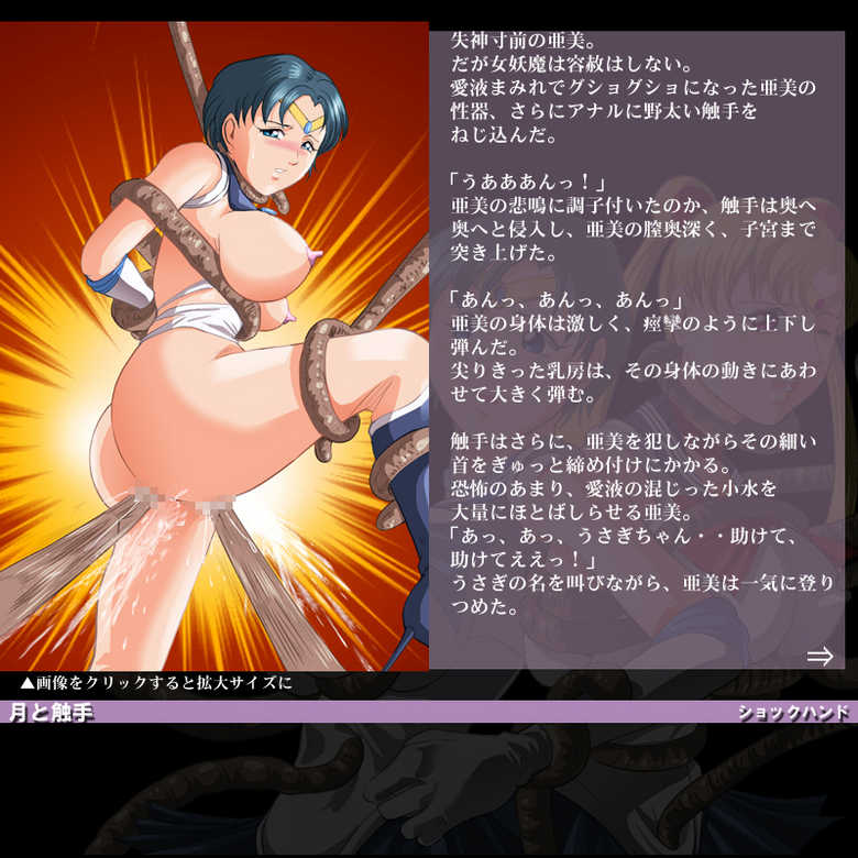 [SHOCKHAND] Tsuki to Shokushu (Bishoujo Senshi Sailor Moon) - Page 11