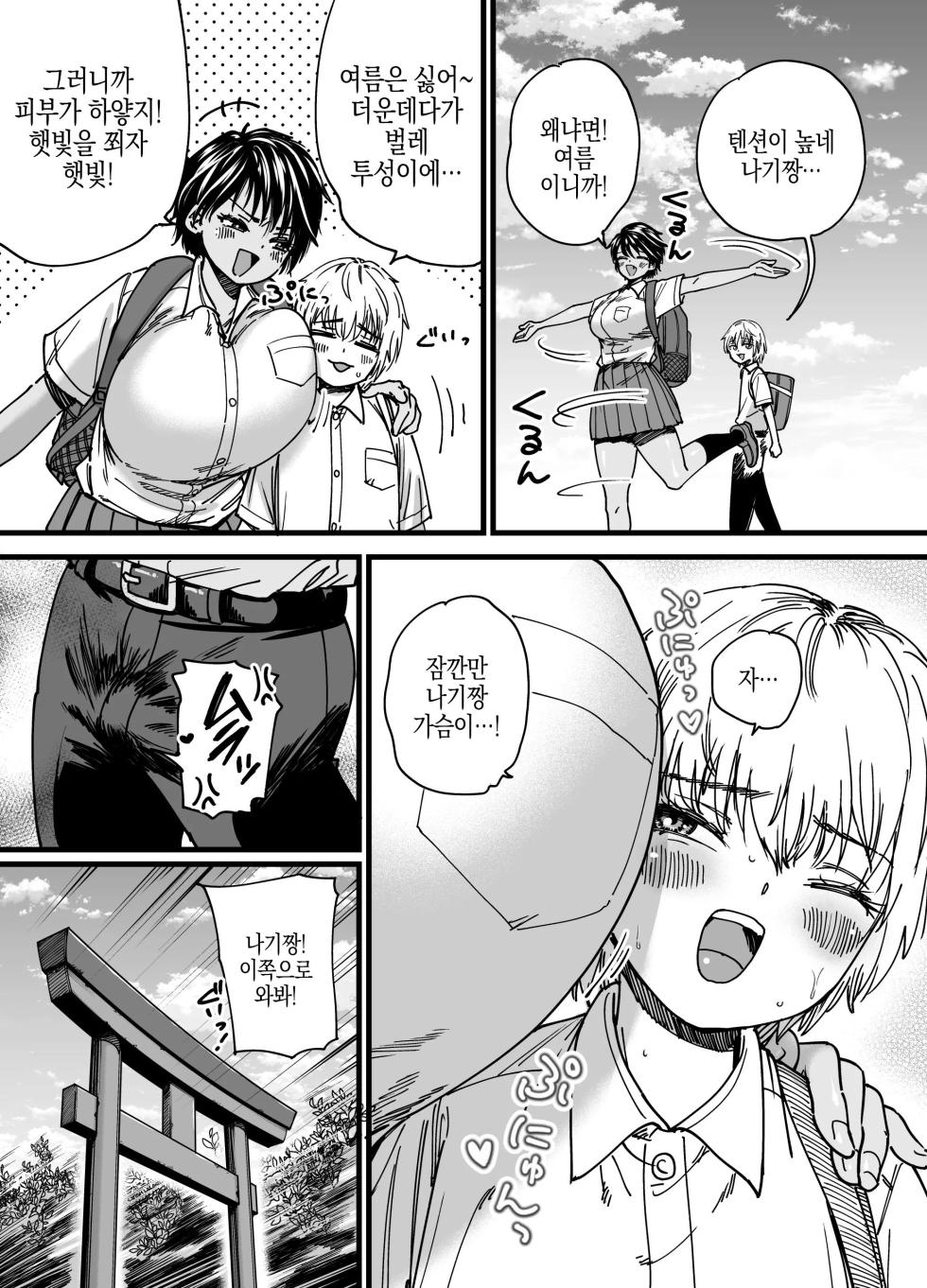 [Ishikarian] Kasshoku Dekadeka Boyish! Nagisa-chan | 갈색 큼직큼직 보이시! 나기사짱 [Korean] [Digital] - Page 3