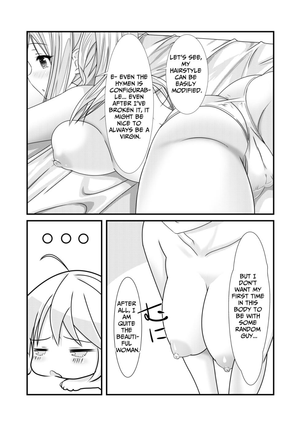 [NakayoShi KoyoShi (NakayoShi)] Nyotaika Cheat ga Souzou Ijou ni Bannou Sugita Sono 1 | The Becoming Female Cheat is Way Too Versatile Part 1  [English] [Penguin Piper] - Page 16