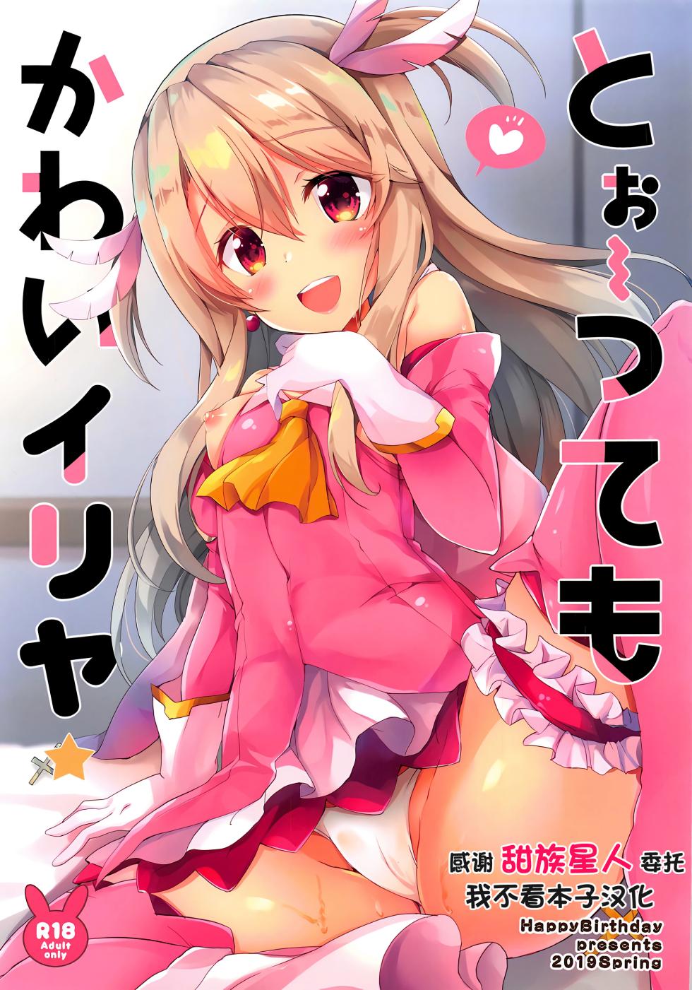 (SC2019 Spring) [HappyBirthday (MARUchang)] Too~ttemo Kawaiillya (Fate/Grand Order) [Chinese] [甜族星人x我不看本子汉化] - Page 1