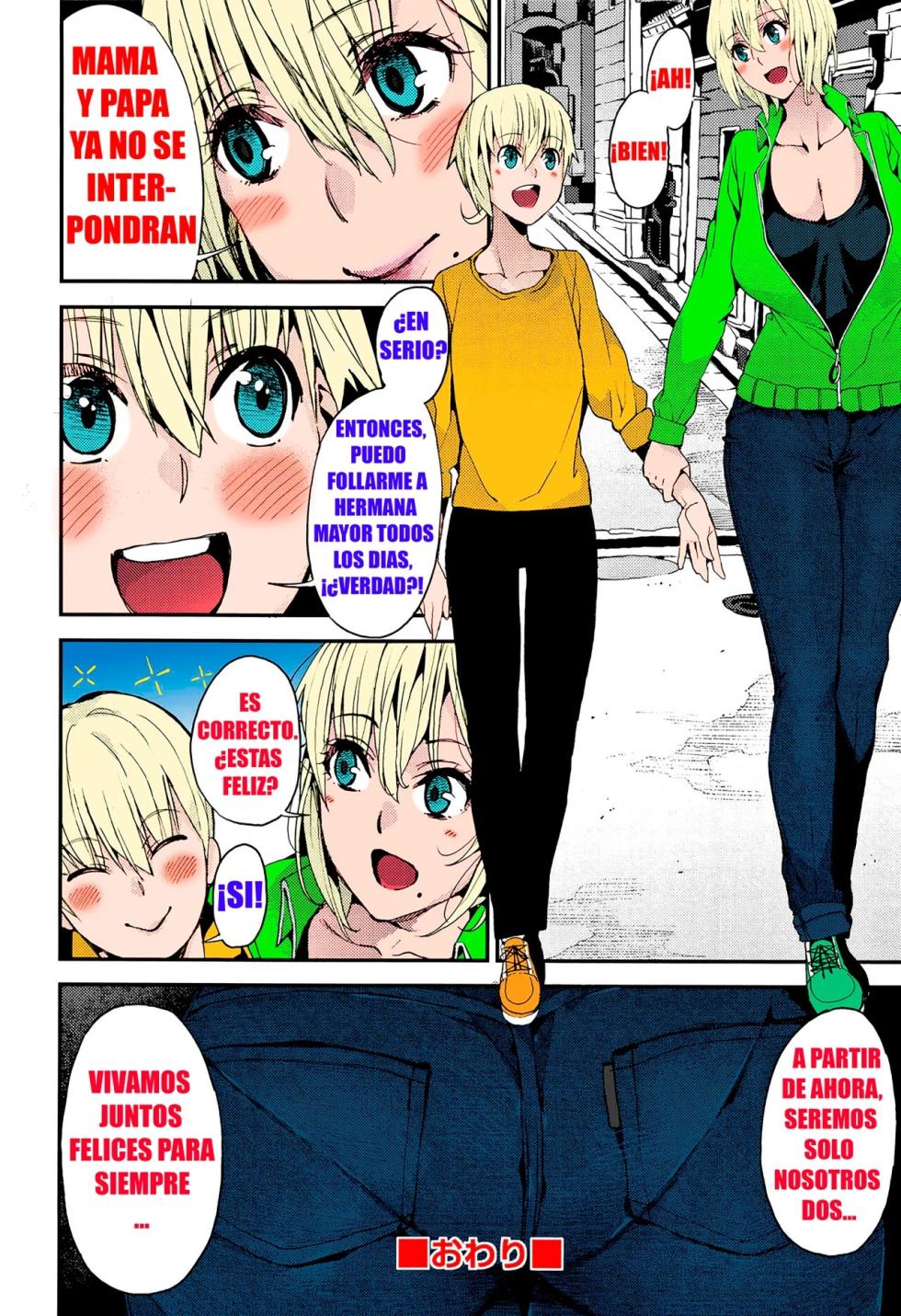 [Azukiko] Otouto to no Happy Life! | A Happy Life with My Little Brother! (Kyou kara Kimi no Dorei)  [Spanish] [KINGBAK] [Colorized] [Decensored] - Page 10