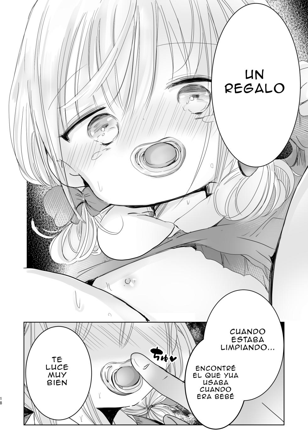 [Jiko Moratorium (Sayaka)] Onii-chan Daisuki | Te Amo Onii-chan [Spanish] [KaedeFansub] [Digital] - Page 17