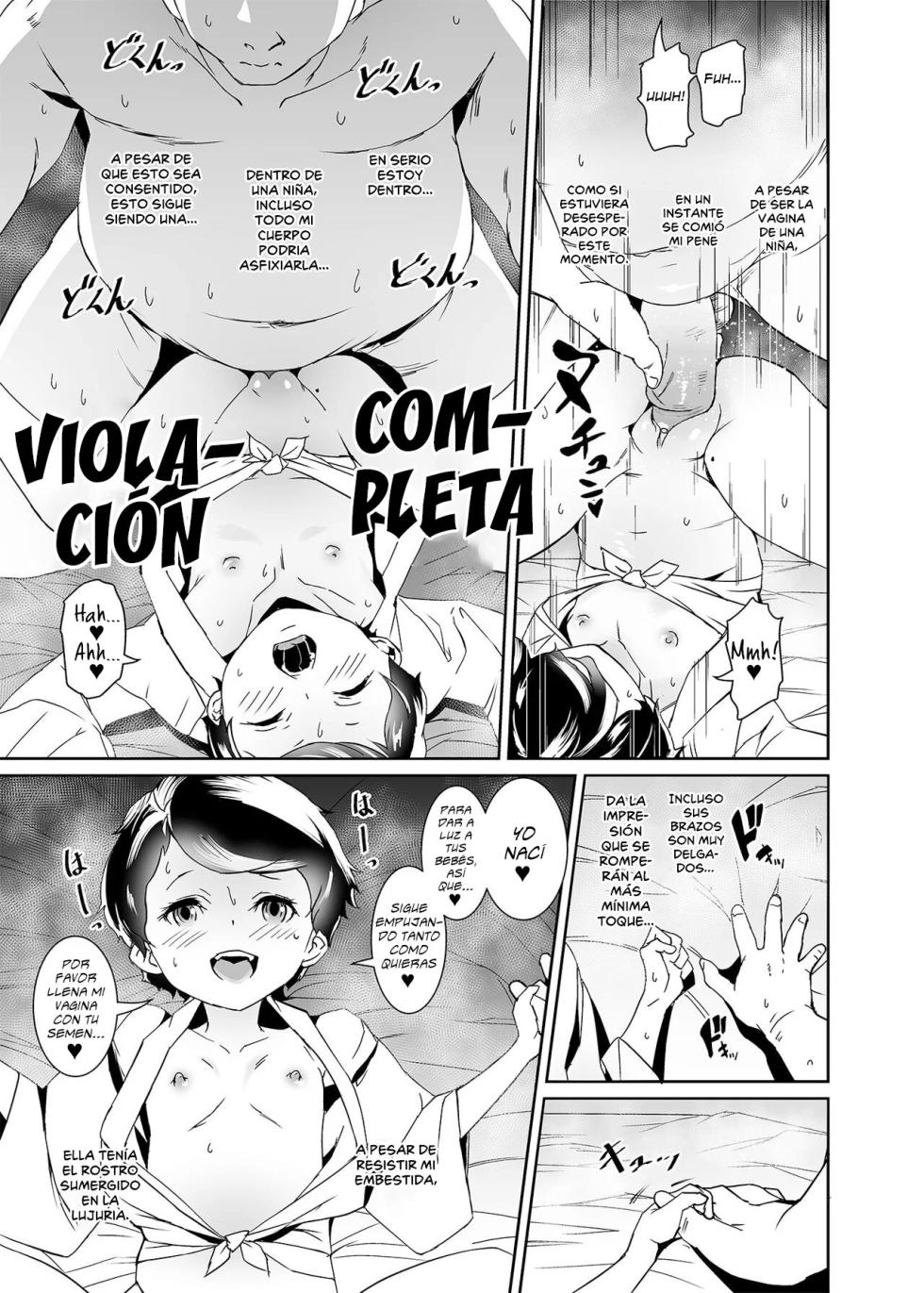 [Tengusa (tokorot)] Watashi-tachi Kozukuri Suru Tame ni Umarete Kimashita [Spanish] [Shake de Frutas] [Decensored] [Digital] - Page 14