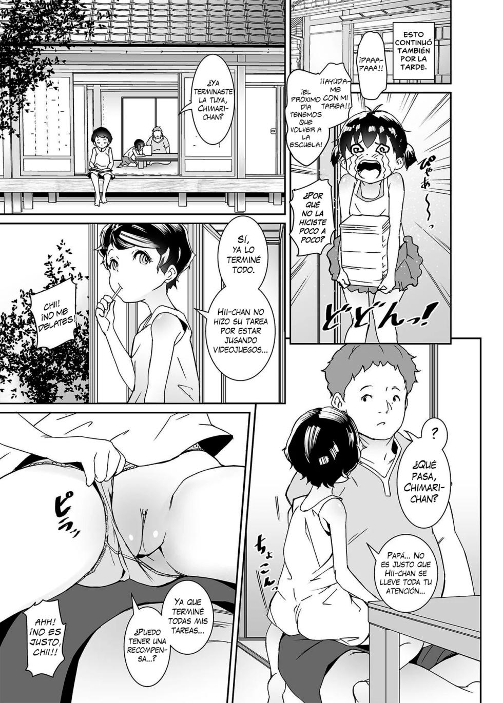 [Tengusa (tokorot)] Watashi-tachi Kozukuri Suru Tame ni Umarete Kimashita [Spanish] [Shake de Frutas] [Decensored] [Digital] - Page 24