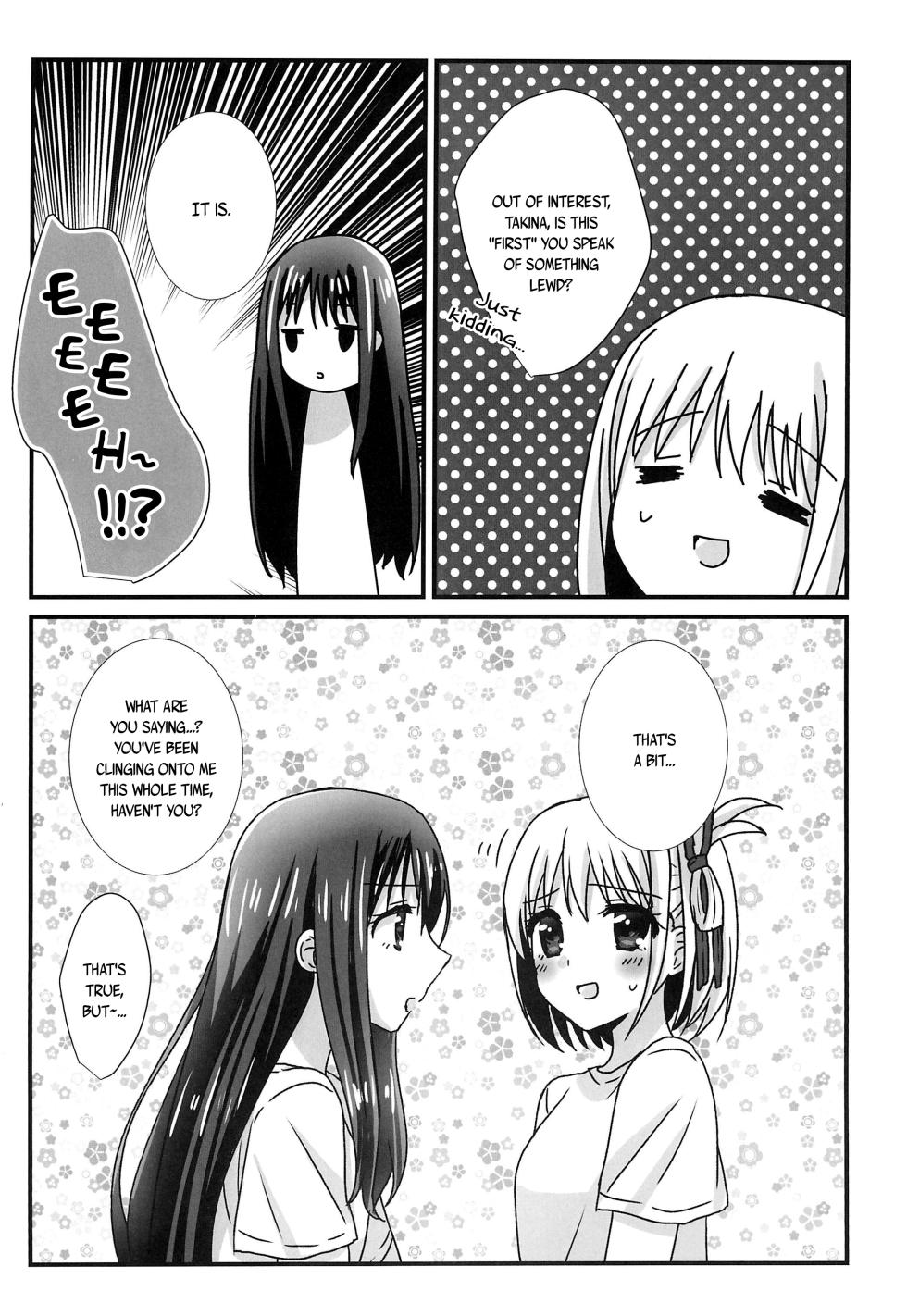 (Puniket 46) [AMEIRO (Nanashiki)] Hajimete no Koto | About Firsts (Lycoris Recoil) [English] [/u/ scanlations] - Page 10