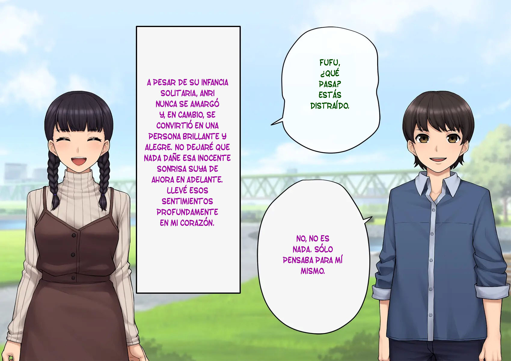 [Trans Tribune (Wataya)] Tomo Ochi ~Saiai no Kanojo o Netorareta Ore ga Issho ni Mesu Ochi Saserareta Hanashi~ [Spanish] - Page 17