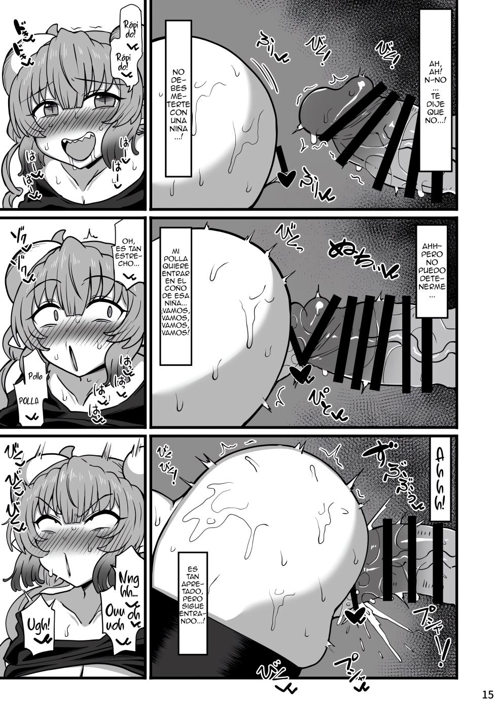 [Jinrikisha (Komusou.)] Ilulu to Ossan ga Kachiau Hon | El Libro donde Ilulu y el Viejo se Cruzan (Kobayashi-san-chi no Maid Dragon) [Spanish] [TRADUCEME ESTA] [Digital] - Page 7