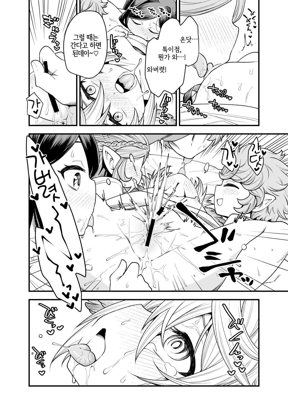 [Hiyakake Gohan (Oyabe Ryo)] Gen Paro Harvin Harem Apart Wamdus Raihou Hen (Granblue Fantasy) [Korean] [Digital] [LWND] - Page 13