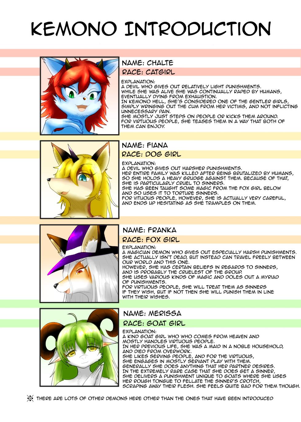 HELL AND HEAVEN [Kemono no Ashiato] [English] - Page 3