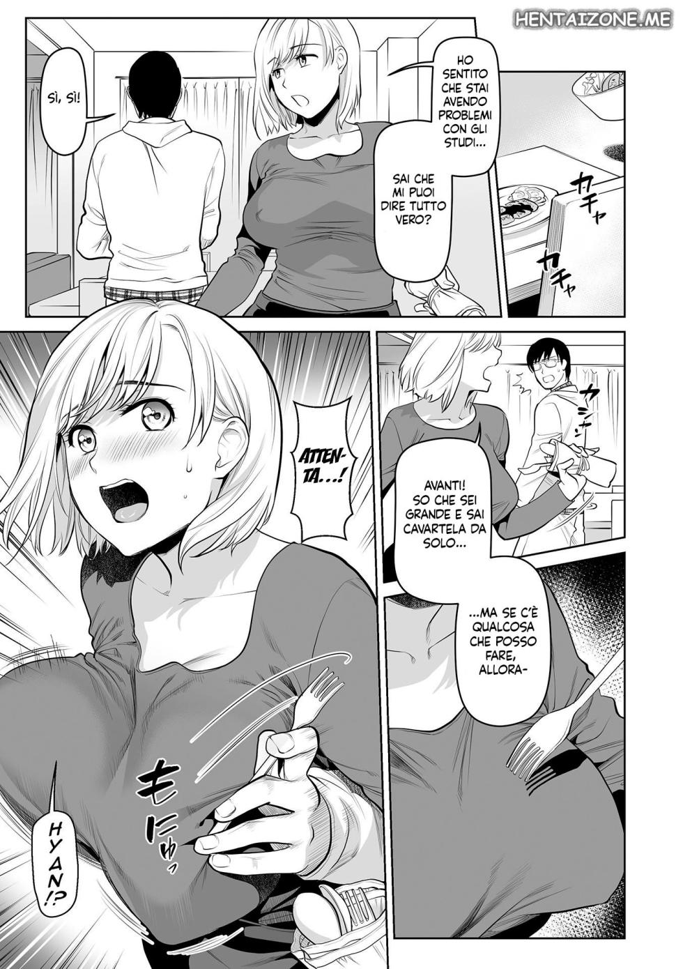 [Ohsaka Minami] Okaa-san to Issho♪ -Hatsujou Boshi- | Mamma con Grandi e Soffici Tette (Web Comic Toutetsu Vol. 97) [Italian] - Page 5