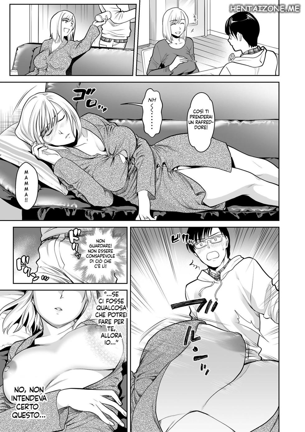 [Ohsaka Minami] Okaa-san to Issho♪ -Hatsujou Boshi- | Mamma con Grandi e Soffici Tette (Web Comic Toutetsu Vol. 97) [Italian] - Page 7