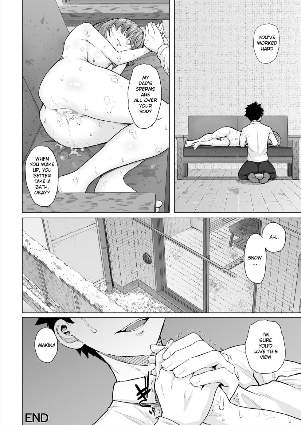 [Chonmage Teikoku (Magekichi)] Osananajimi to Oyaji no Saimin Sex o Toru Christmas [English] - Page 33
