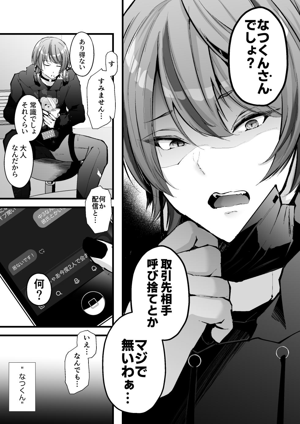 [FZ: (Fujisaki Fujiko)] Chikuiki Chiken Arbeit case2: Ninki Haishinsha Natsu-kun no Jinsei Shuuryou Acme Haishin [Digital] - Page 8