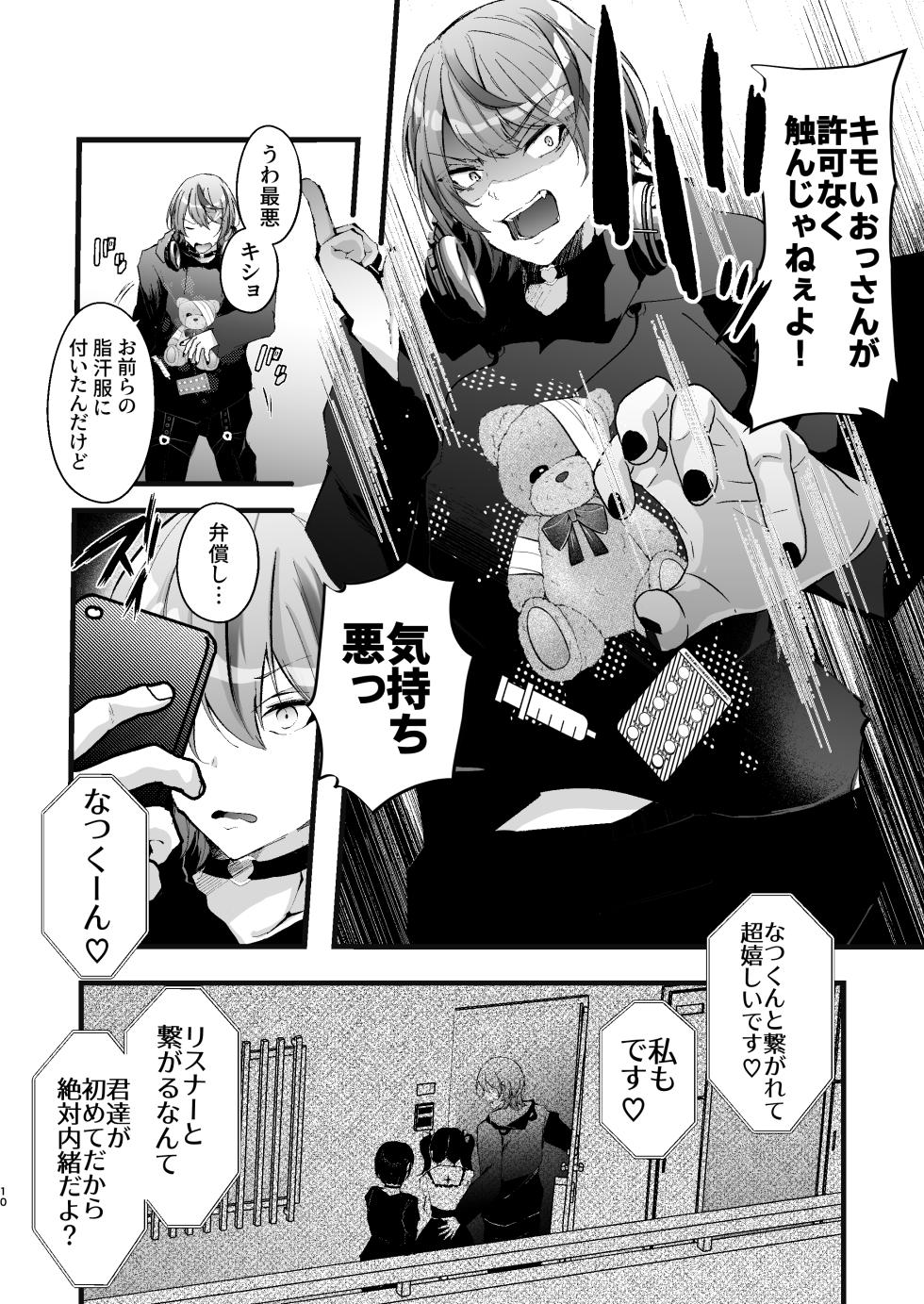 [FZ: (Fujisaki Fujiko)] Chikuiki Chiken Arbeit case2: Ninki Haishinsha Natsu-kun no Jinsei Shuuryou Acme Haishin [Digital] - Page 11