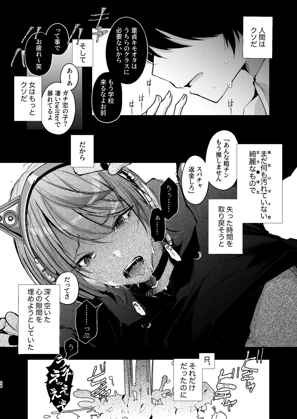 [FZ: (Fujisaki Fujiko)] Chikuiki Chiken Arbeit case2: Ninki Haishinsha Natsu-kun no Jinsei Shuuryou Acme Haishin [Digital] - Page 29