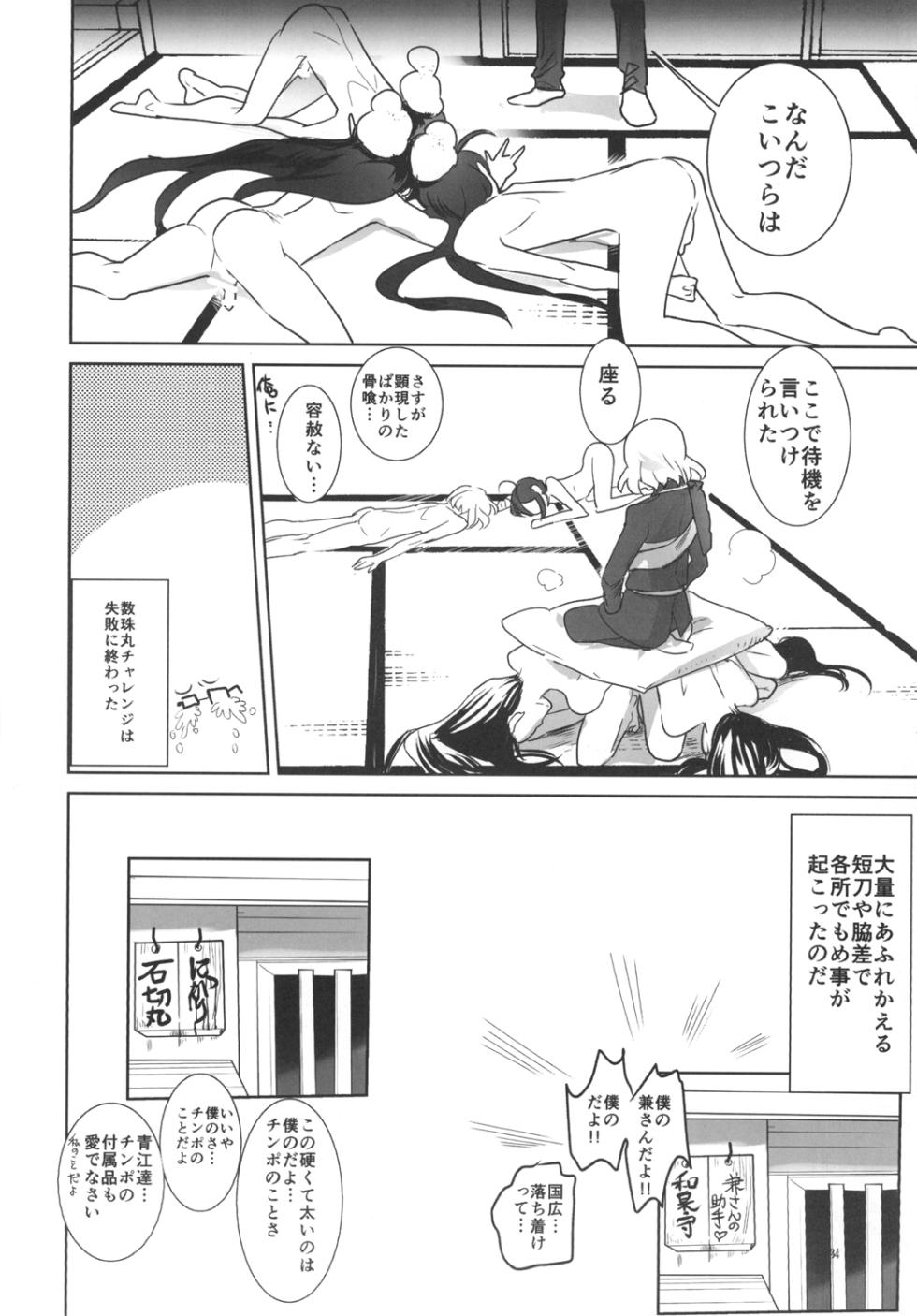 [Denden (DOGA)] Torokeru NamaHone (Touken Ranbu) [Digital] - Page 36