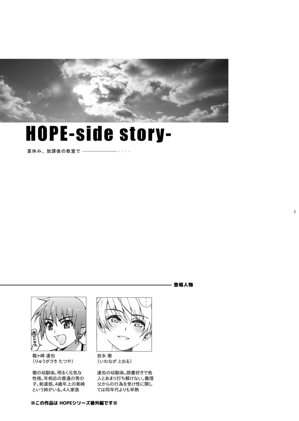 [InkStone (Amami Ryouko)] HOPE -side story- [Digital] - Page 2