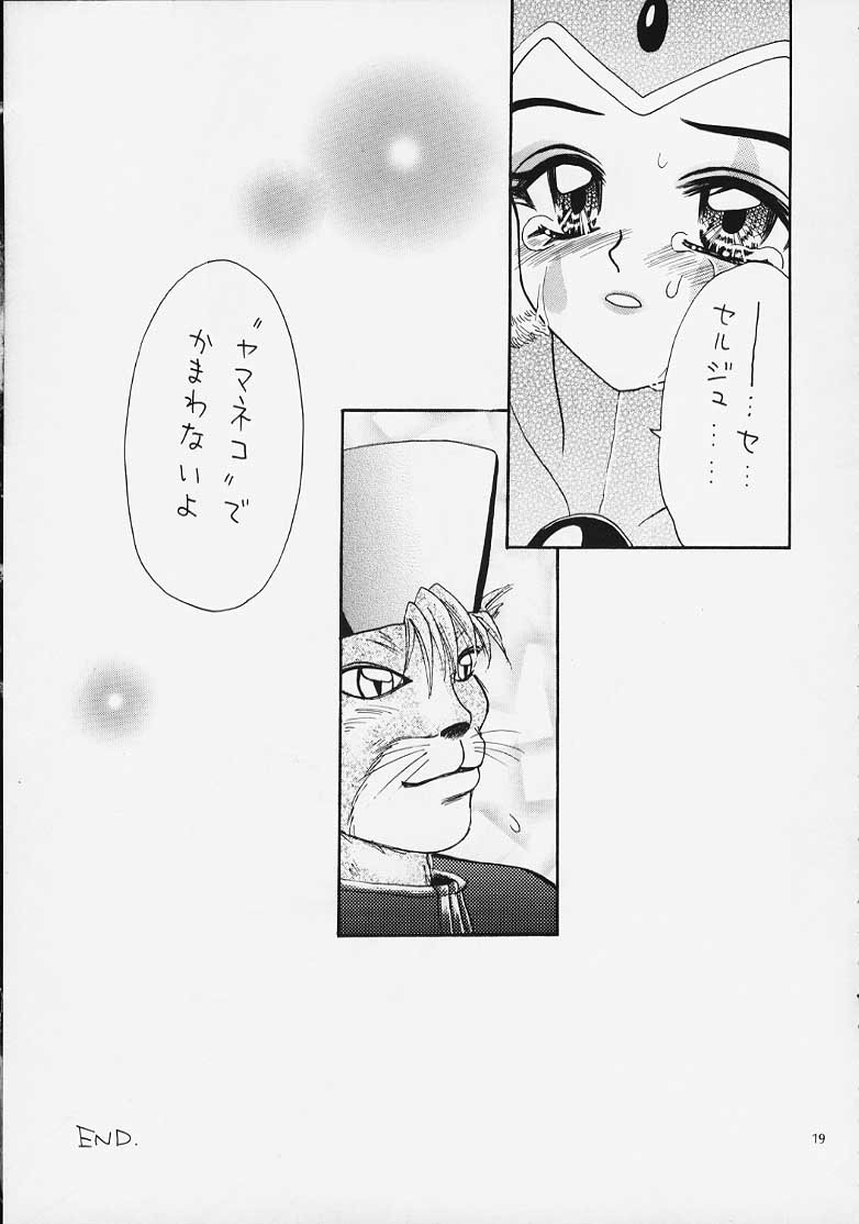 (C58) [Keiji in Cage (Azamino Keiji)] Yasoukyoku (Chrono Cross) [Incomplete] - Page 18