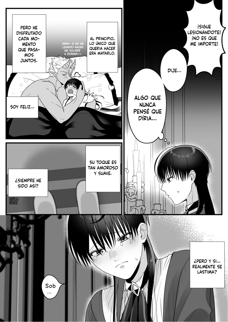 [Oishii Oshiri Cafe (Oishii Oshiri)] Orc no Naedoko ni Ochitakedo Aisa re sugite Chou Shiawasedesu | ¡Caí en el nido del orco, pero estoy siendo tan amado que soy extremadamente feliz!  [Spanish] [ToxixxDeath] - Page 17