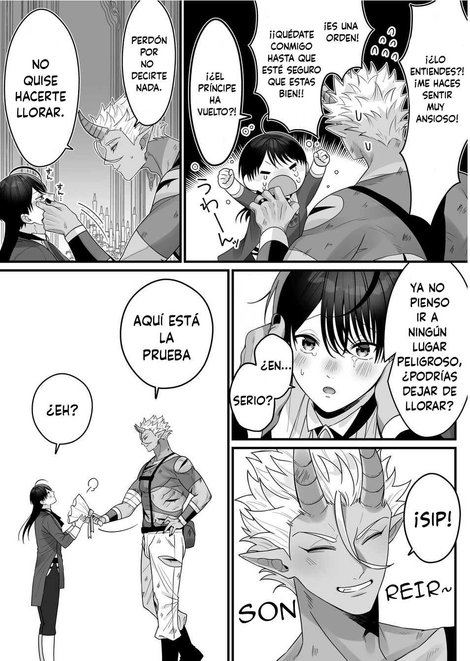 [Oishii Oshiri Cafe (Oishii Oshiri)] Orc no Naedoko ni Ochitakedo Aisa re sugite Chou Shiawasedesu | ¡Caí en el nido del orco, pero estoy siendo tan amado que soy extremadamente feliz!  [Spanish] [ToxixxDeath] - Page 19