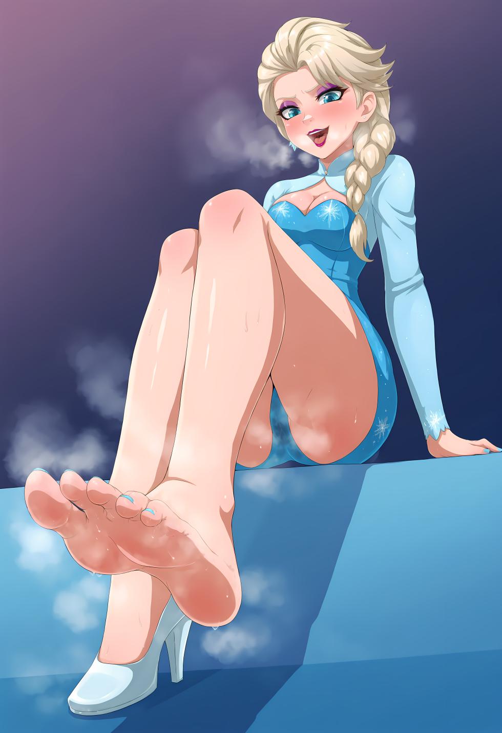 Elsa (Frozen) [AI Generated] - Page 1