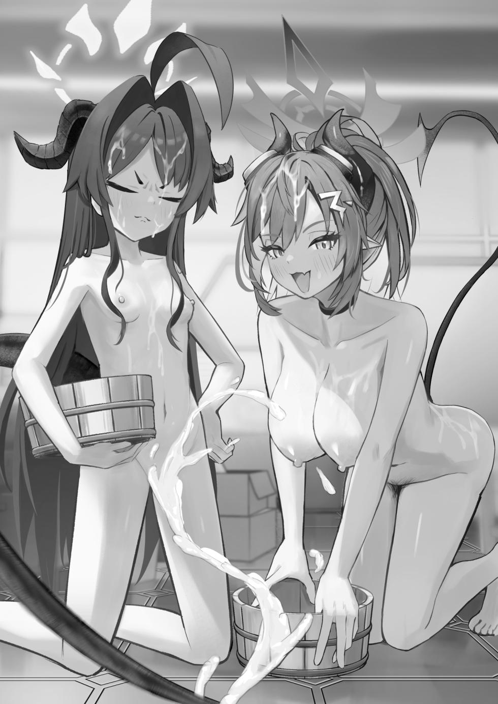 [Chirimen Naoyuki (Naoyuki)] Sensei no Onsen ga Kaihatsusarechau Hon | The Book About Exploiting Sensei's Hot Spring (Blue Archive) [English] [Digital] - Page 25