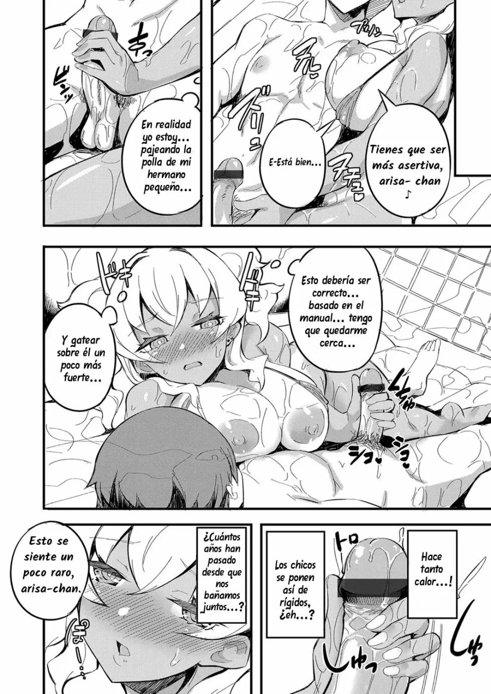 [Mocco] Hatsu Fuuzoku wa Aitsu to Battery ~Kyousei Skinship de Fukamari Sugiru Kankei~ | I Ran Into Her for My First Sexual Service ~A Relationship That Overly Deepens Through Forced Skinship~ (COMIC Grape Vol. 85) [Spanish] [Traducciones Muy Lentas] - Page 6